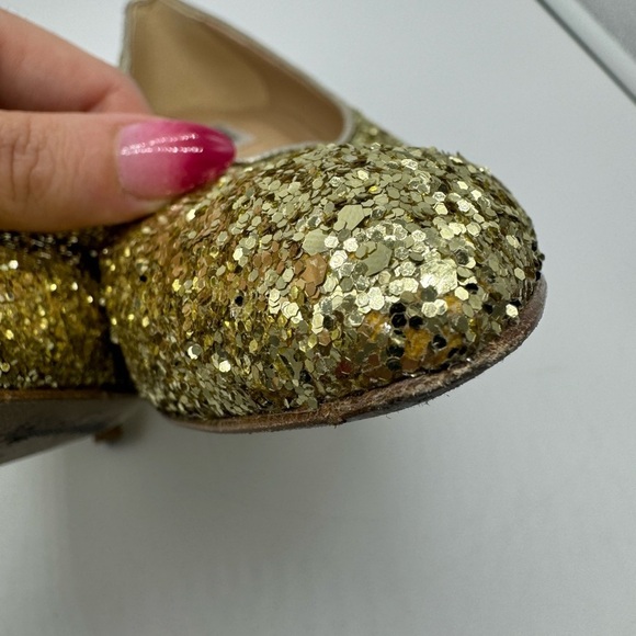 LK Bennett Gold Sparkle Heels Size 39 - Picture 14 of 14